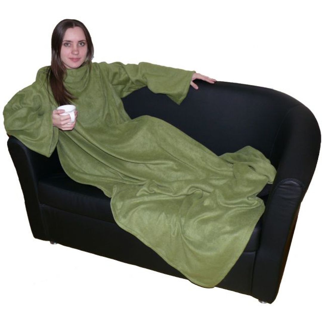 Плед с рукавами Зеленый Плед с рукавами Зеленый