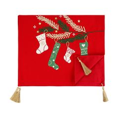 Дорожка на стол Winter wishes из коллекции New Year Essential, 45х150 см Дорожка на стол Winter wishes из коллекции New Year Essential, 45х150 см