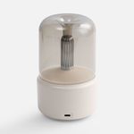 Увлажнитель-ароматизатор с подсветкой mistFlicker (молочно-белый)