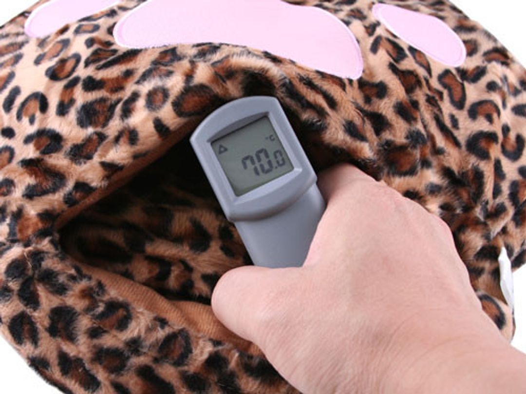 Тапок с подогревом от USB Лапа Леопарда