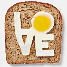 Форма для яичницы Люблю тебя Fry Love You