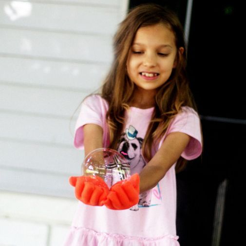 Набор для жонглирования мыльными пузырями Juggle Bubbles