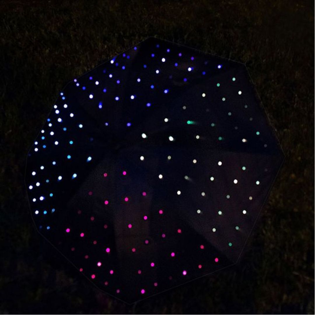 Светящийся зонт Звездное небо