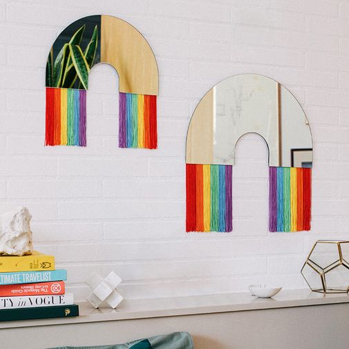 Зеркало настенное Rainbow (среднее) Зеркало настенное Rainbow (среднее)