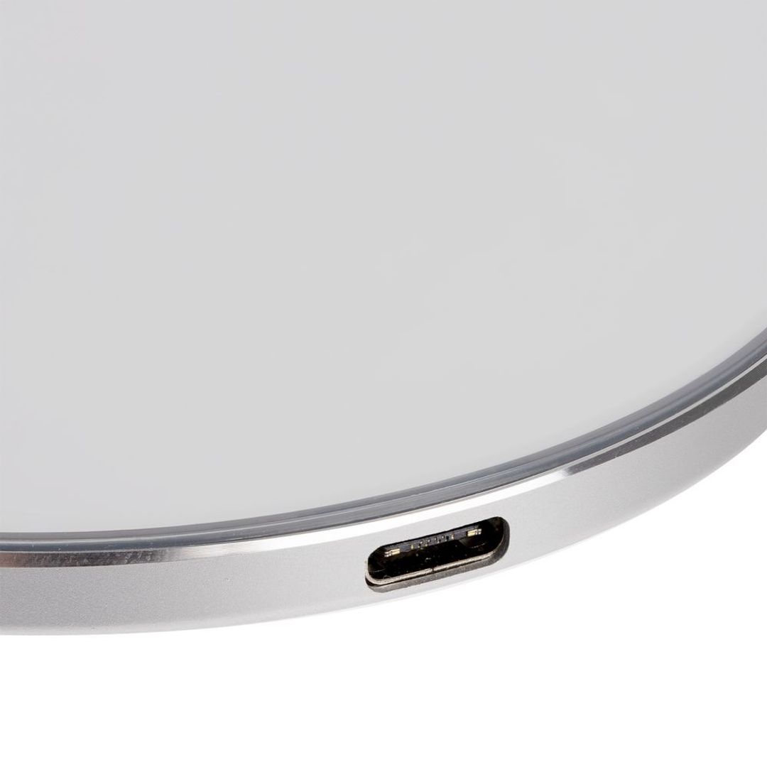 Кружка с подогревом и беспроводной зарядкой Dual Base Matt (Белая)