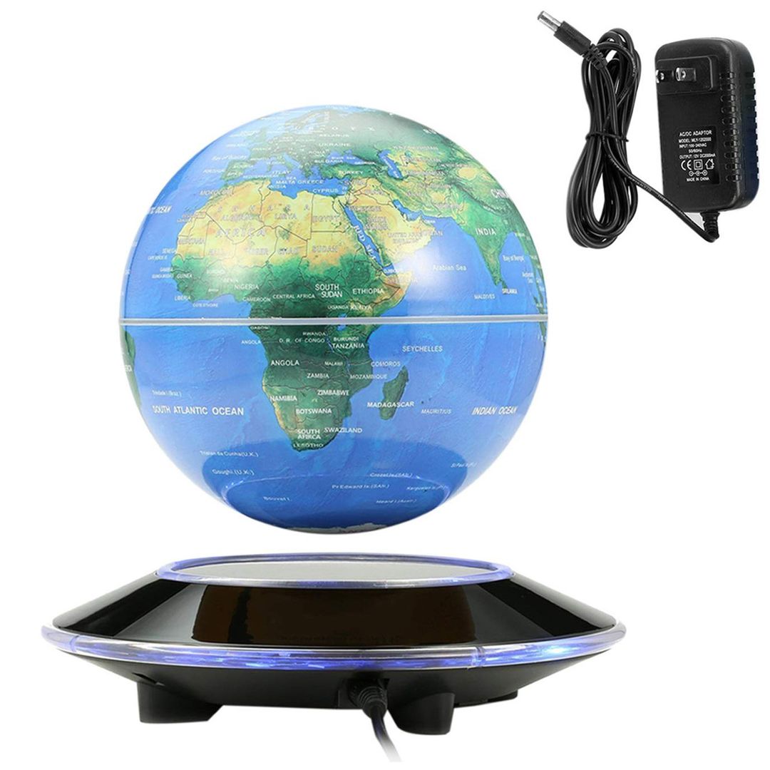 Настольный левитирующий глобус с подсветкой XXL Настольный левитирующий глобус с подсветкой XXL