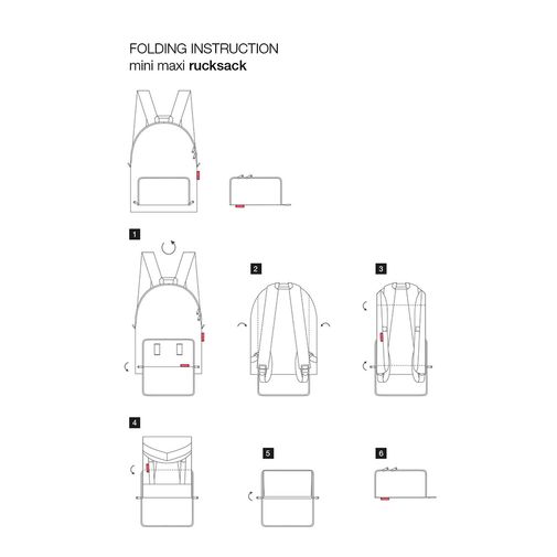 Рюкзак складной Mini maxi Baroque taupe Рюкзак складной Mini maxi Baroque taupe