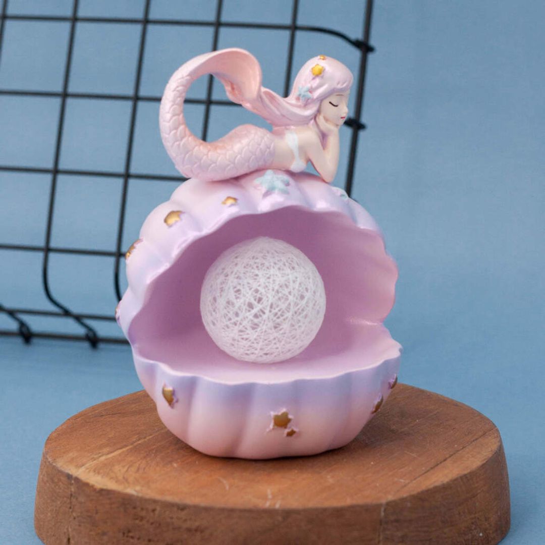 Ночник Русалка на жемчужине Pearl mermaid Ночник Русалка на жемчужине Pearl mermaid