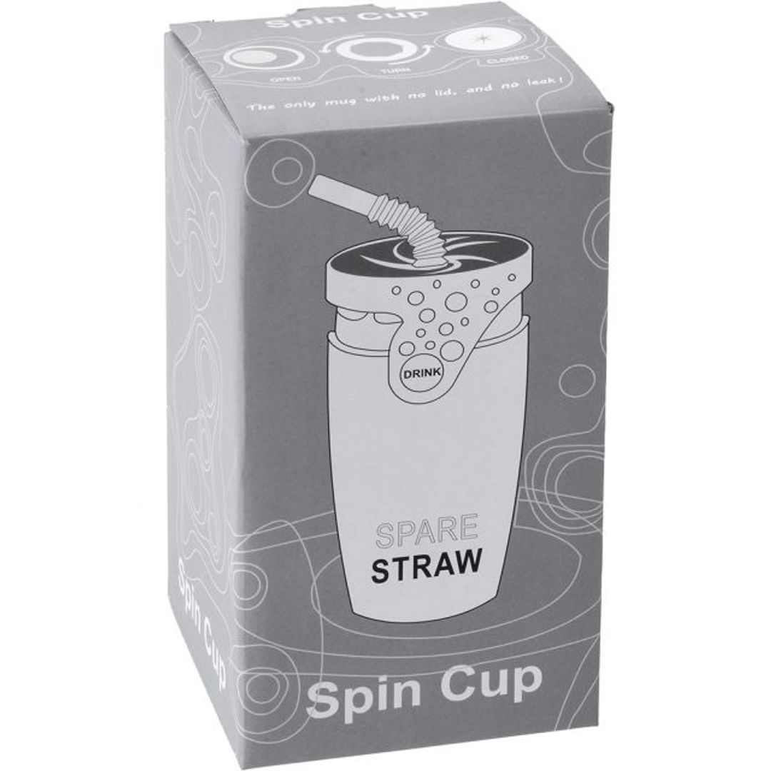 Стакан Непроливайка с трубочкой Spin Cup Упаковка Стакан Непроливайка с трубочкой Spin Cup Упаковка