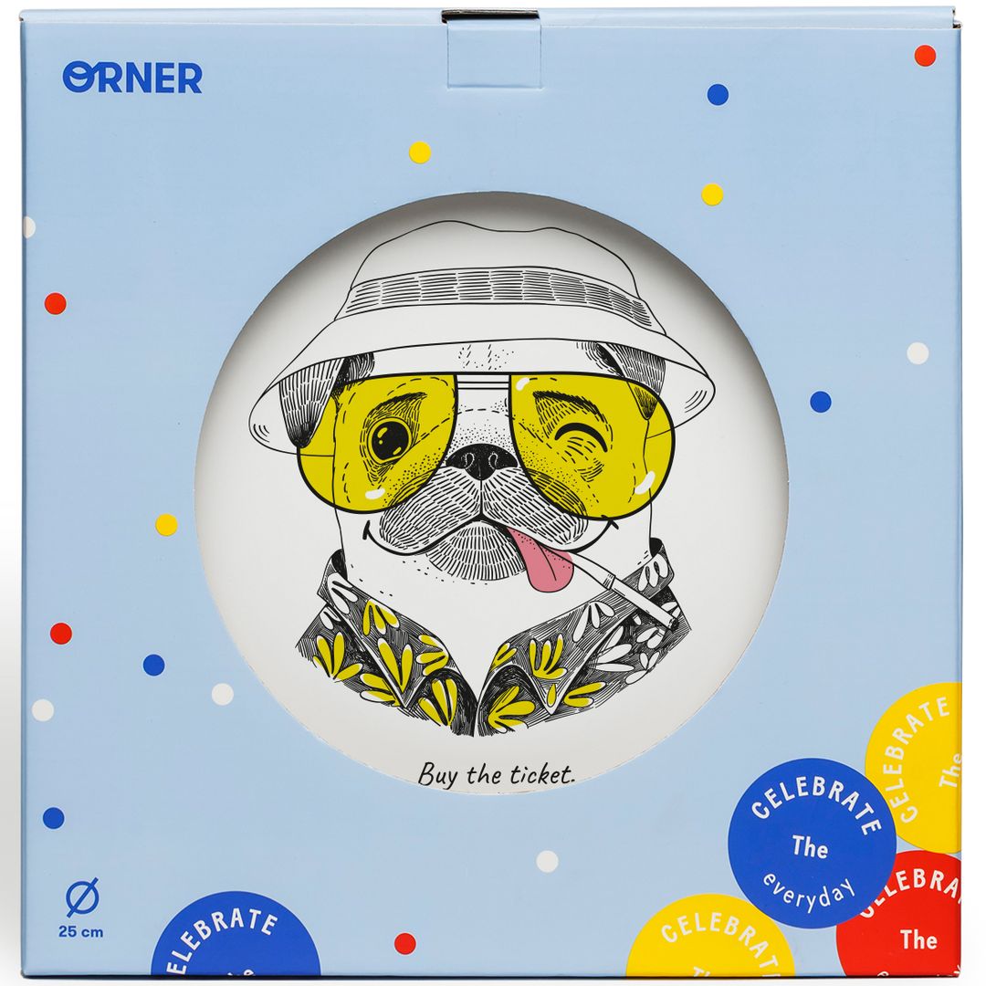 Тарелка Хантер Томпсон Hunter Thompson