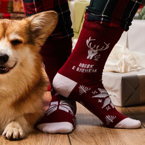 Носки с оленем, дополняющая мета-версия Носки с оленем, дополняющая мета-версия
