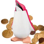 Копилка Пингвин (Розовый)