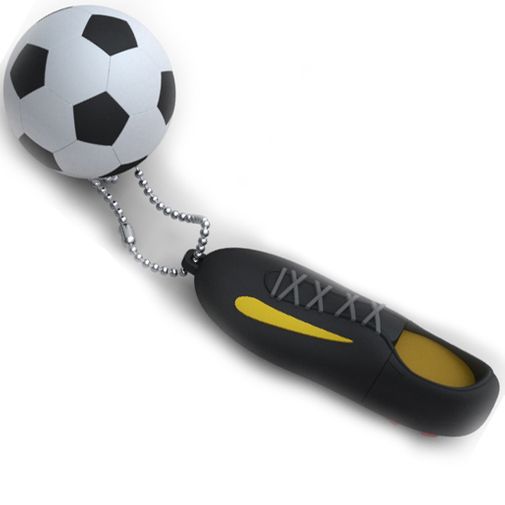 Флешка Футбольная бутса 16 Гб (Черный) Флешка Футбольная бутса 16 Гб (Черный)