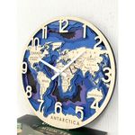 Часы World Map (45 см)