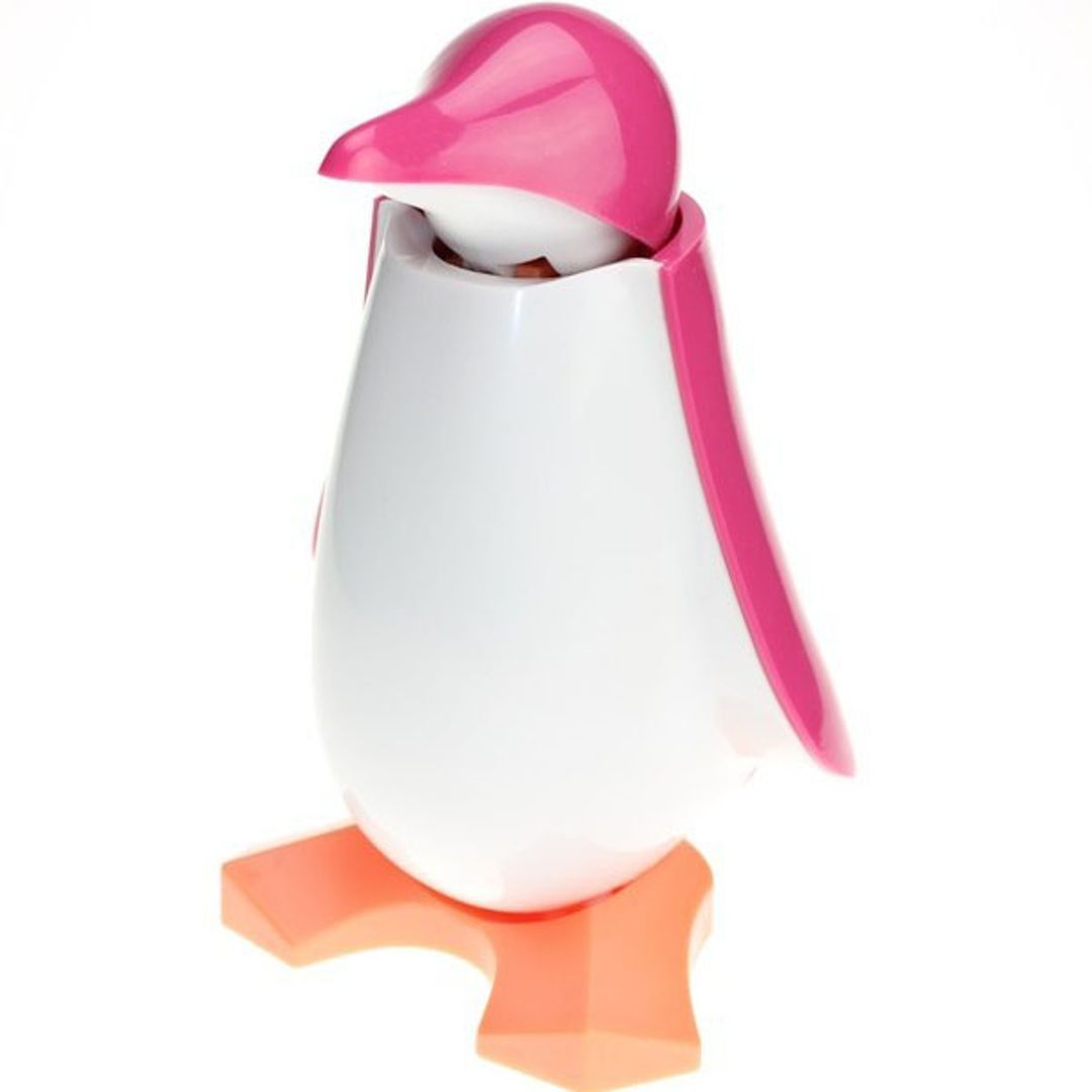 Копилка Пингвин (Розовый)