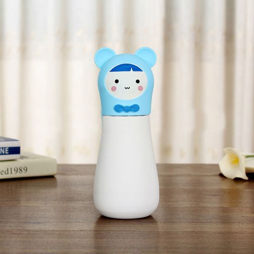 Кружка-термос Мишка Bear (Белый с голубым) Кружка-термос Мишка Bear (Белый с голубым)