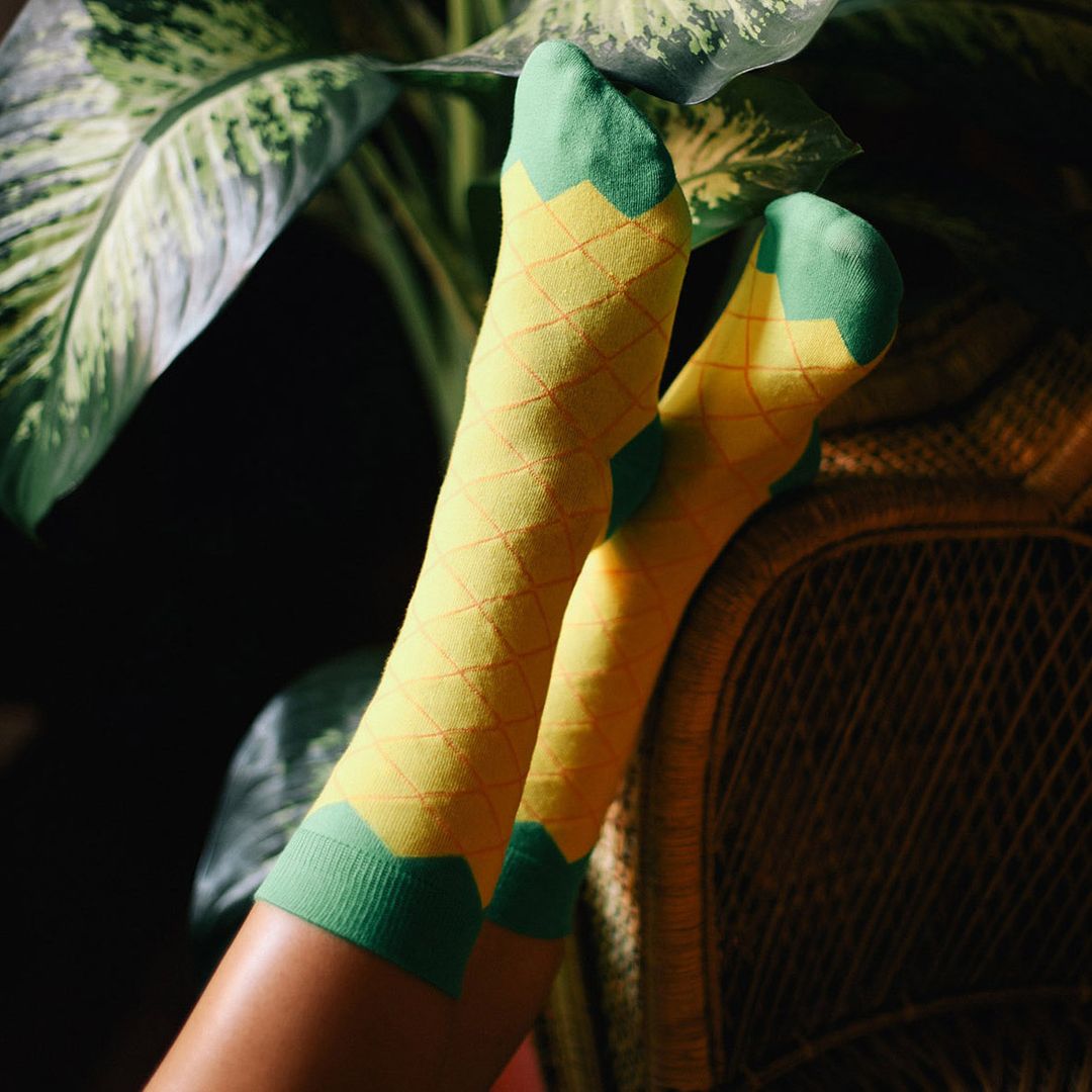 Носки Ананасовое мороженое Icepop Pineapple