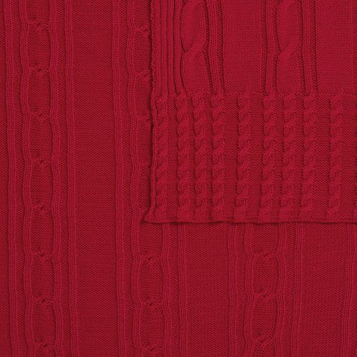 Плед Remitt (красный)