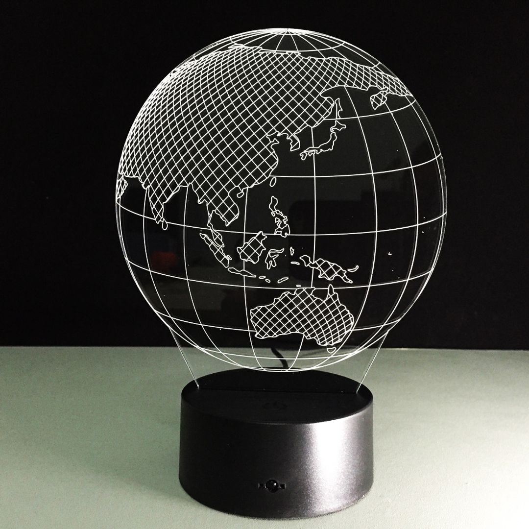 3D Лампа Глобус 3D Лампа Глобус