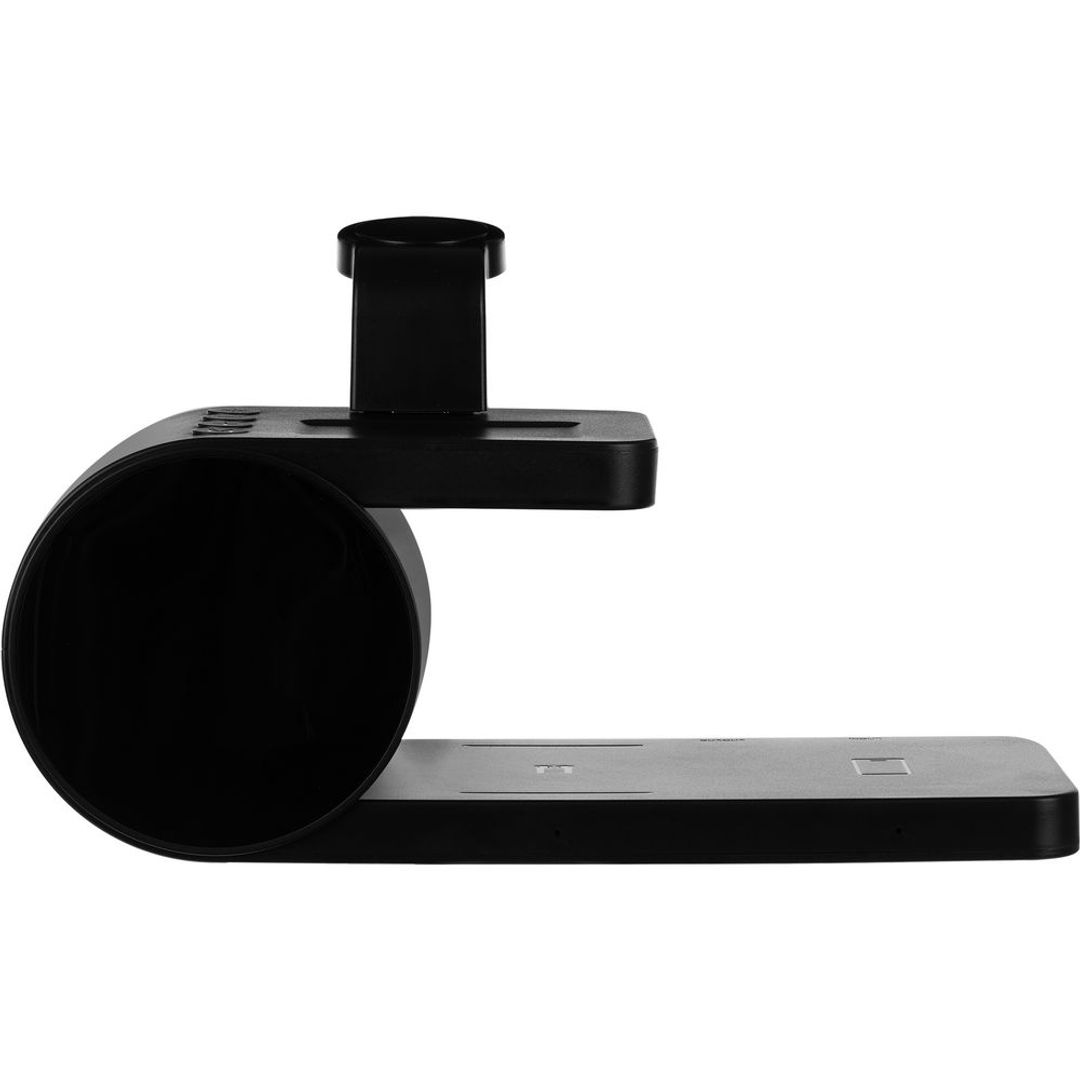 Станция беспроводной зарядки с часами fullStack (Черная) Станция беспроводной зарядки с часами fullStack (Черная)