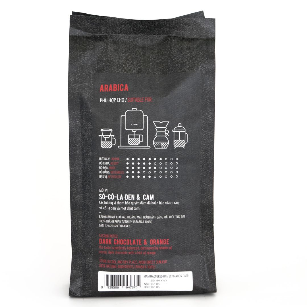 Кофе цельнозерновой Mr.Viet Арабика (500 г) Кофе цельнозерновой Mr.Viet Арабика (500 г)