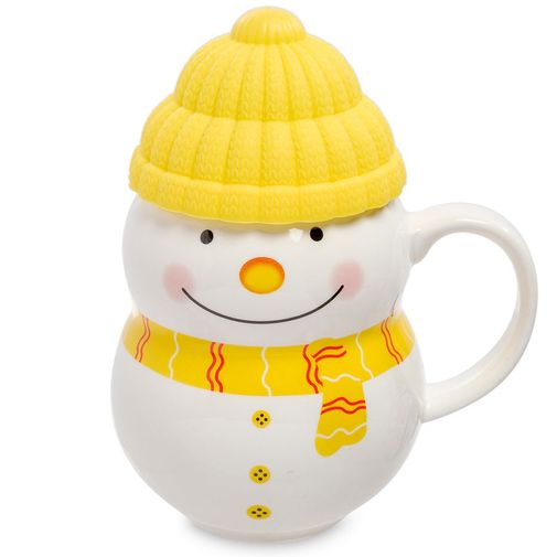 Кружка Снеговик (Желтый) Кружка Снеговик (Желтый)