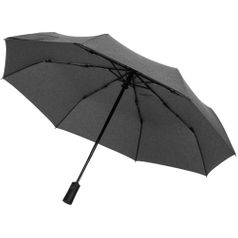 Складной зонт rainVestment (Темно-синий) (Серый)