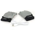 Перчатки с подогревом от USB e-warmer Серые