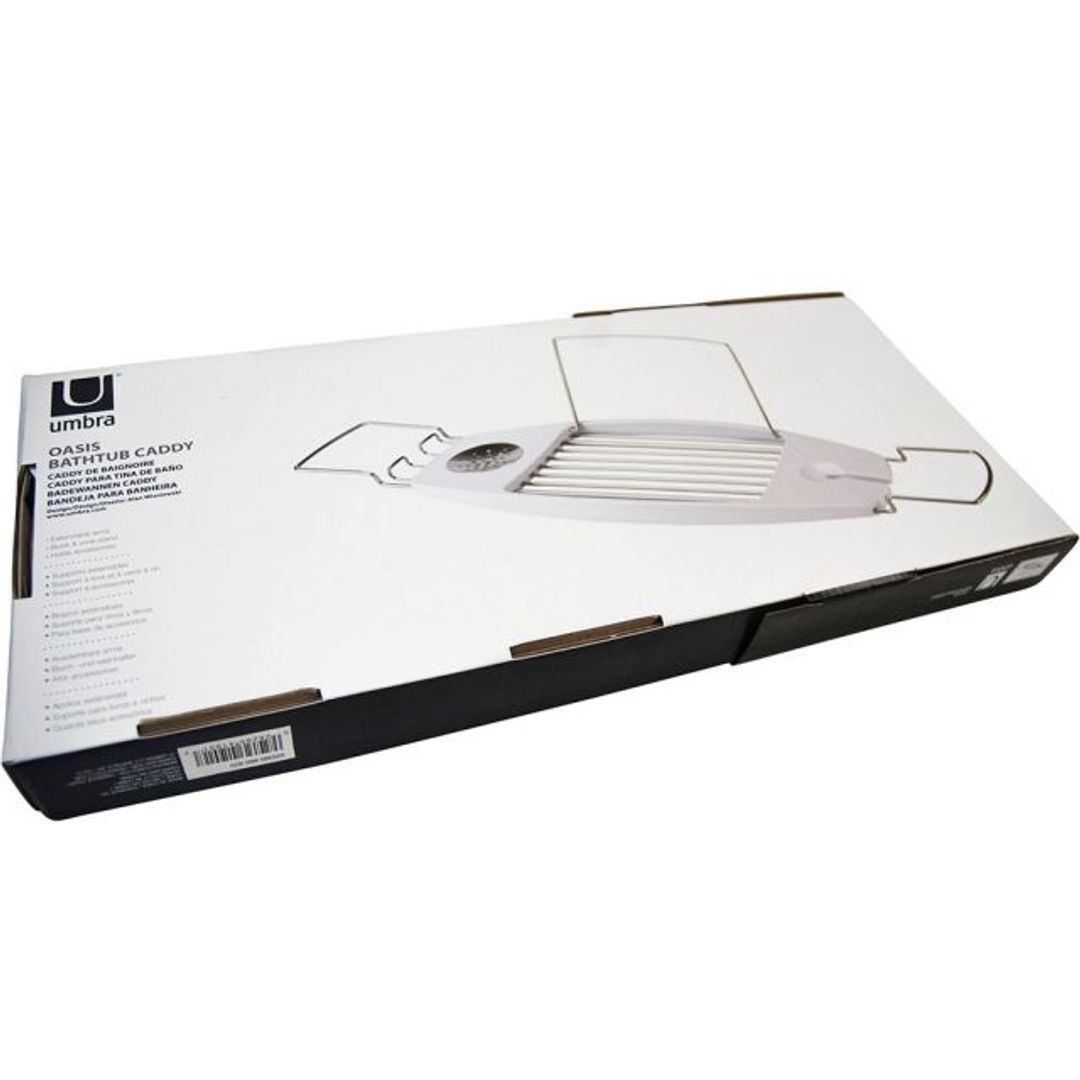 Столик для ванной Umbra Oasis Упаковка сзади