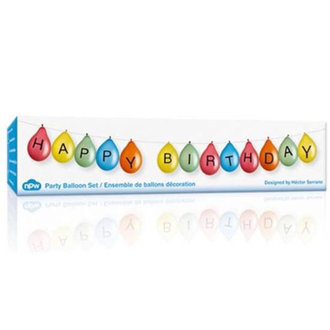 Набор воздушных шаров Happy Birthday Набор воздушных шаров Happy Birthday