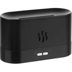 Увлажнитель-ароматизатор с имитацией пламени Fuego ver.2 (черный)