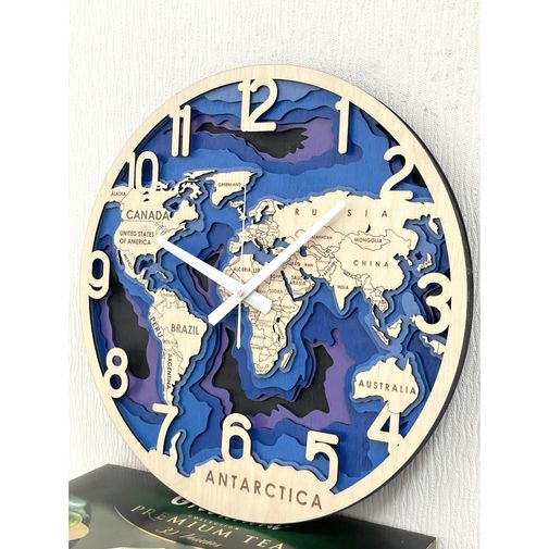 Часы World Map (45 см) Часы World Map (45 см)