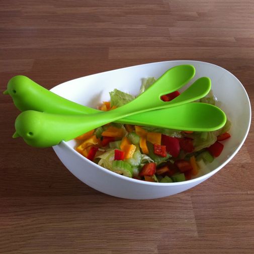 Салатница с ложками Sparrow