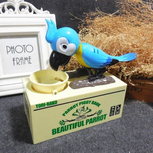 Копилка Попугай Копилка Попугай