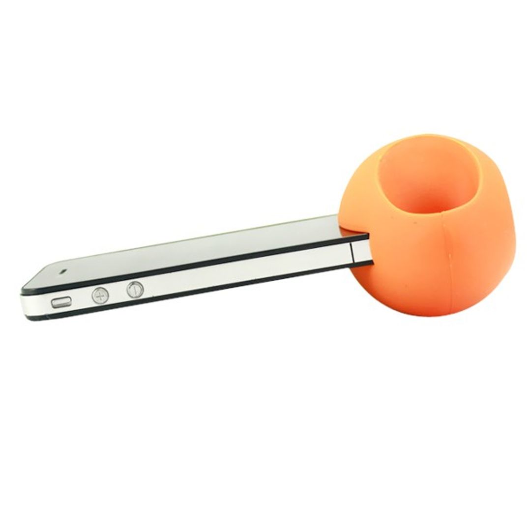 Держатель для iPhone с усилителем звука Яйцо Держатель для iPhone с усилителем звука Яйцо