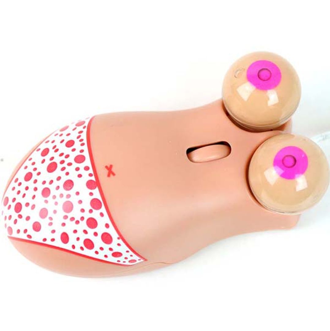 Мышь Сиськи (Красные с белым трусики) Мышь Сиськи (Красные с белым трусики)