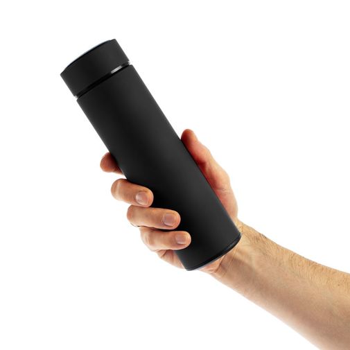 Термос с ситечком Percola (Черный) Термос с ситечком Percola (Черный)