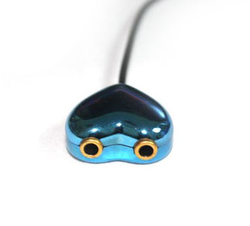 Разветвитель для наушников Сердечко