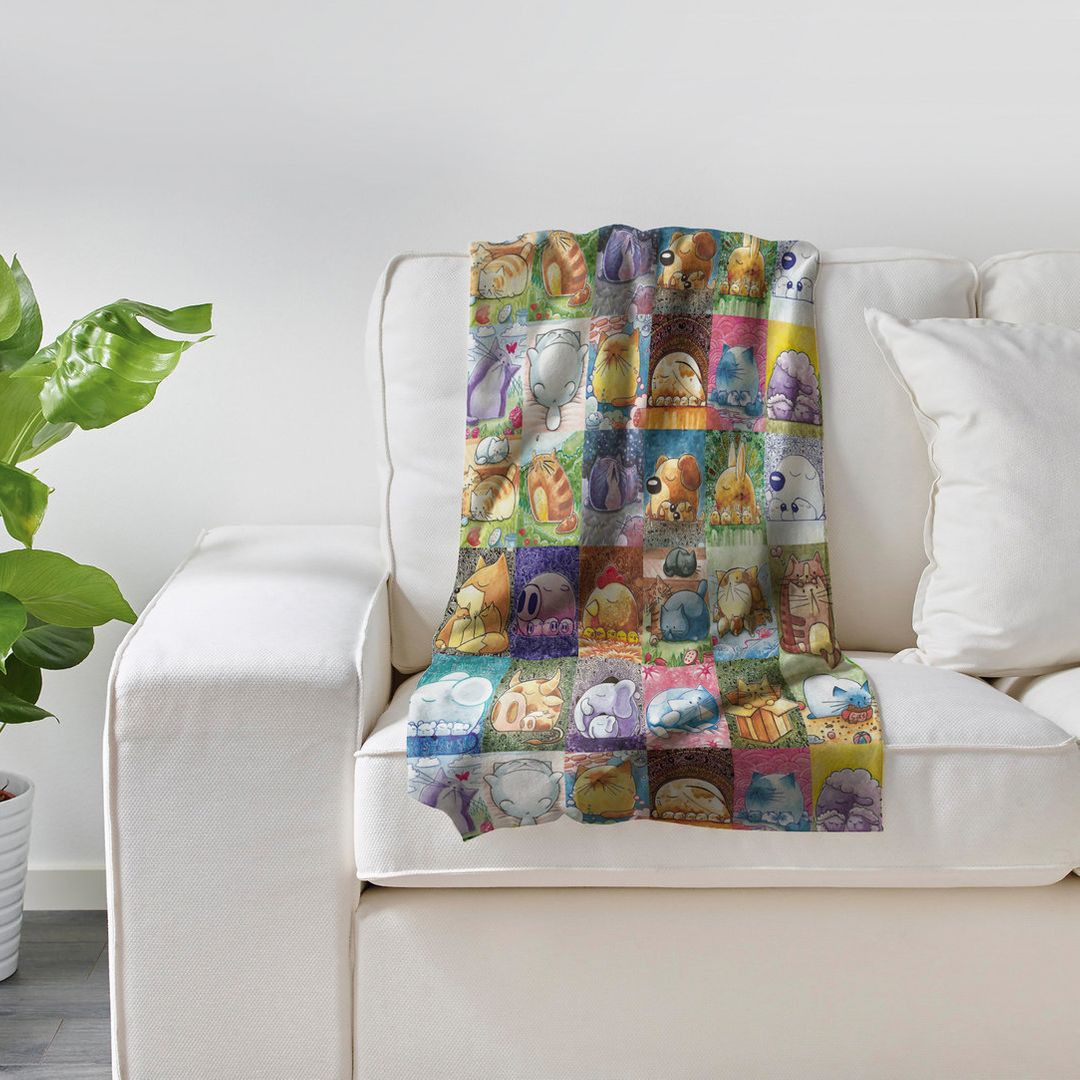 Плед Зверята