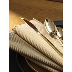 Набор столовых приборов Pure, золотистые глянцевые, 24 пред. Набор столовых приборов Pure, золотистые глянцевые, 24 пред.