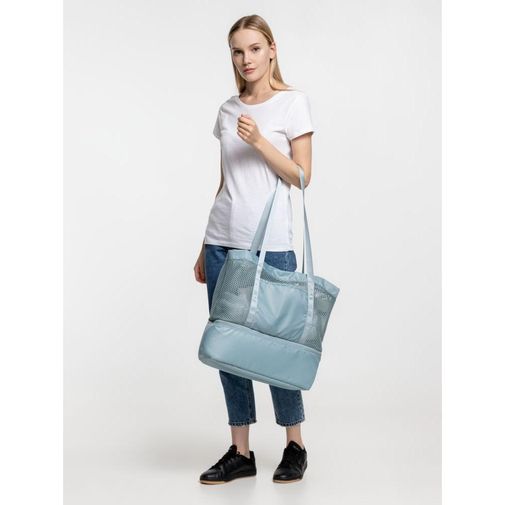 Шопер с термоотделением Verkko (Серо-голубой) Шопер с термоотделением Verkko (Серо-голубой)