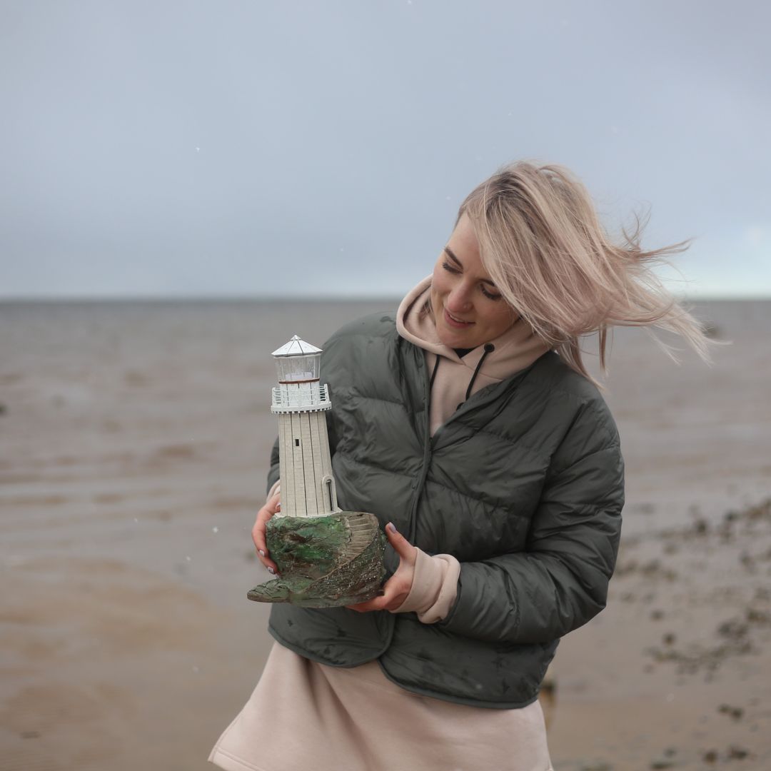 Модель сборная Маяк на скале Турлитис (Греция)