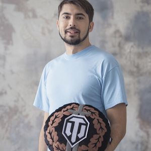 Подушка круглая World of Tanks Награда воина