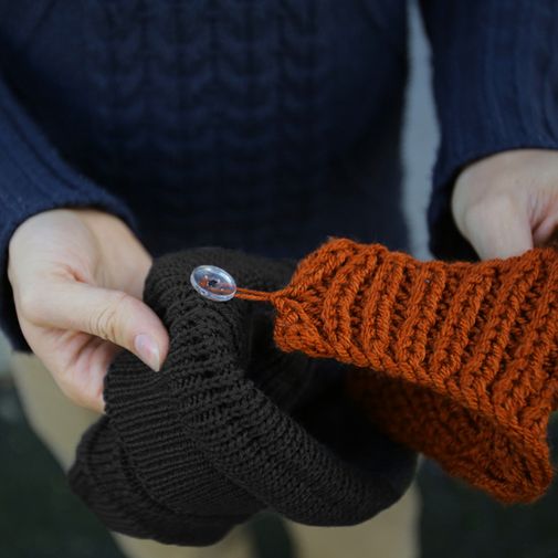 Шапка с бородой Шапка с бородой