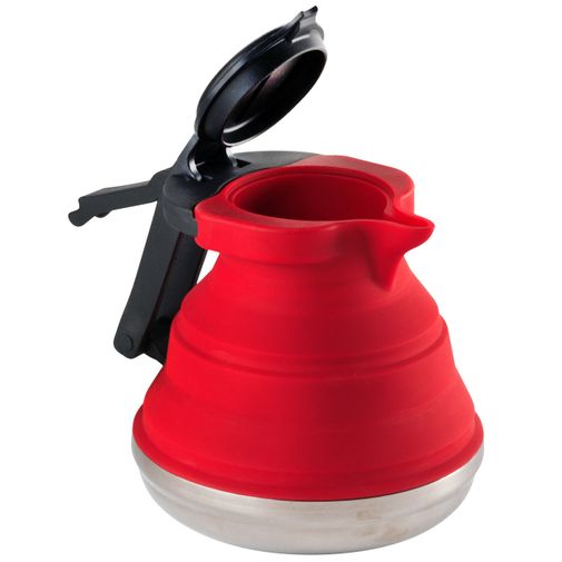 Складной силиконовый чайник Folding Kettle (Красный)