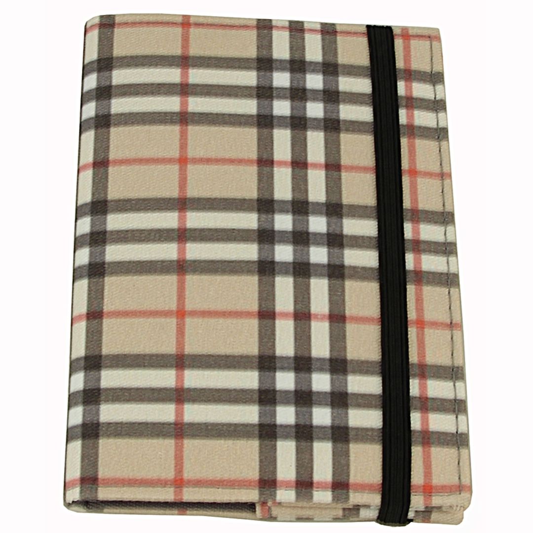 Обложка для паспорта Checkered Фиксируется сверху резинкой Обложка для паспорта Checkered Фиксируется сверху резинкой