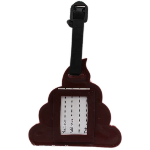 Бирка для багажа Emoji Какашка Бирка для багажа Emoji Какашка