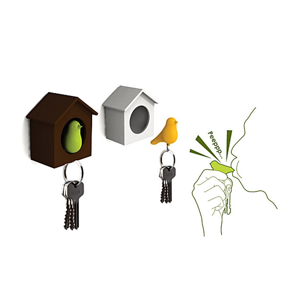 Держатель для ключей Sparrow (Белый/розовый)