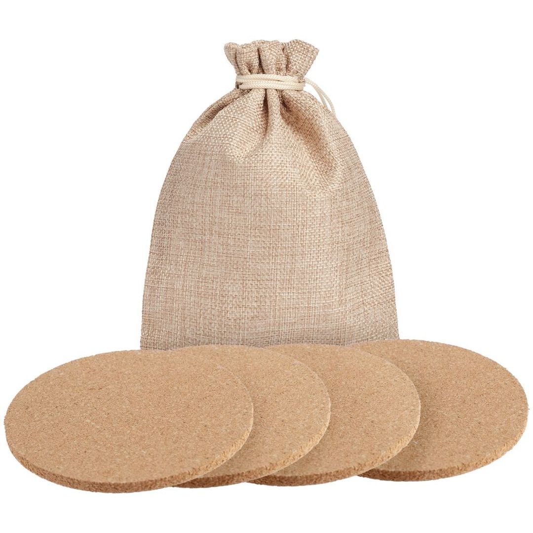 Набор из 4 костеров Suberic (Круг) Набор из 4 костеров Suberic (Круг)