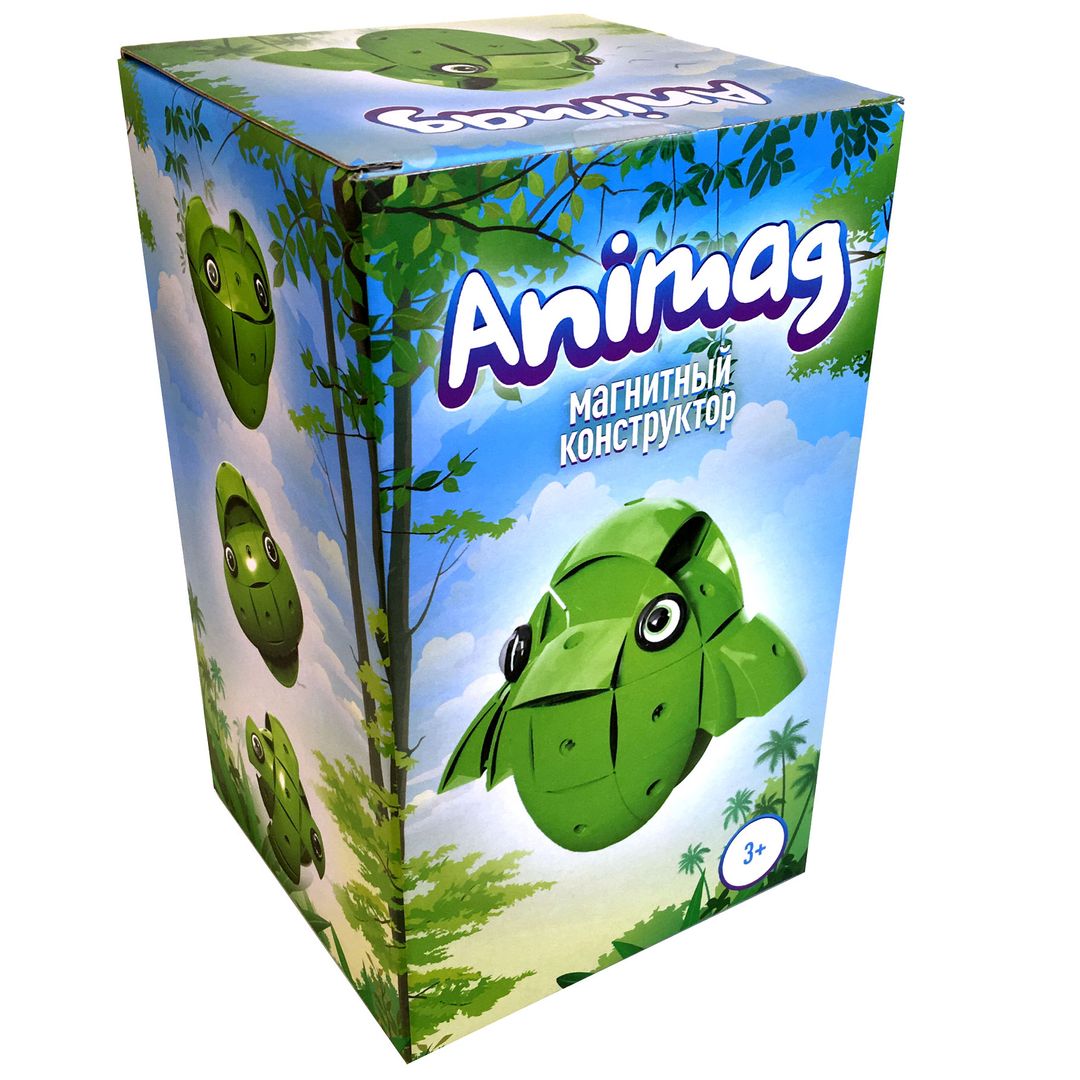 Магнитный конструктор Animag Зеленый Магнитный конструктор Animag Зеленый
